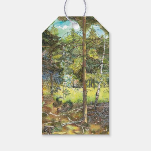 松林 ギフトタグ (正面)