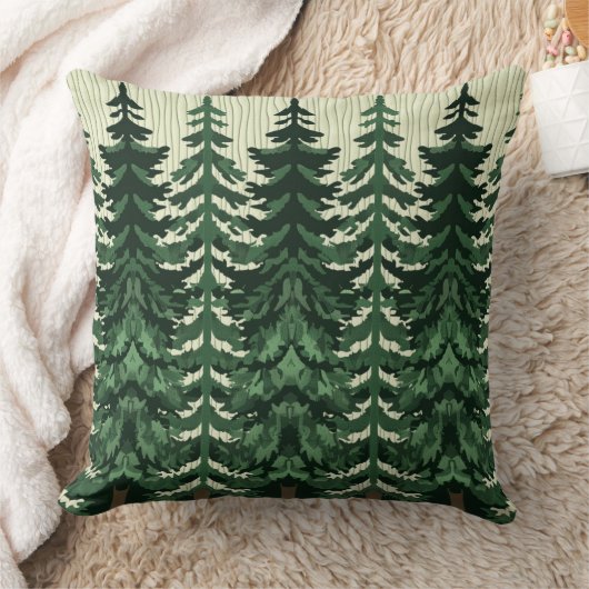 松林 クッション (ブランケット)