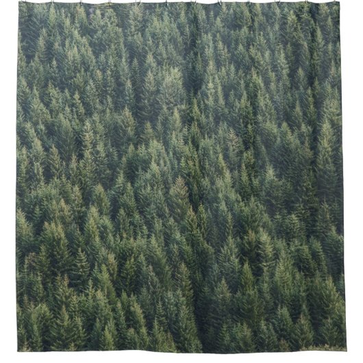 松林 シャワーカーテン (正面)