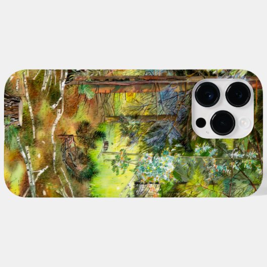 松林 Case-Mate iPhoneケース (裏面 (横))