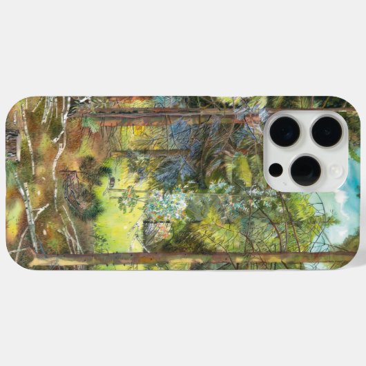 松林 Case-Mate iPhoneケース (裏面 (横))