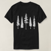 松林 Tシャツ (デザイン正面)