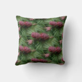 松果と松葉自然 クッション (裏面)