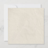 松果体結婚式招待状 招待状 (裏面)