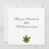 松果体&枝クリスマスカード シーズンカード (裏面)