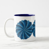 松果眼のチャクラの芸術#2 ツートーンマグカップ (左)