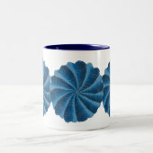 松果眼のチャクラの芸術#2 ツートーンマグカップ (中央)