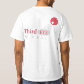 松果眼の全体的なロゴの価値Tシャツ Tシャツ (裏面)