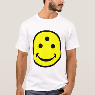 松果眼の開いた広い Tシャツ