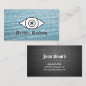 松果眼の霊魂の読書名刺 名刺 (正面/裏面)