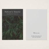 松枝耳鳴りジュエリー表示カード (正面&裏面)