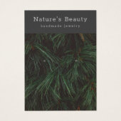 松枝耳鳴りジュエリー表示カード (正面)