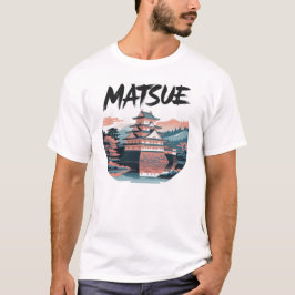 松江城 日本 Tシャツ