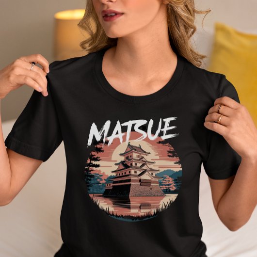 松江城 日本 Tシャツ