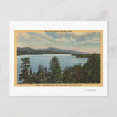 松湖畔の風景 ポストカード (正面)