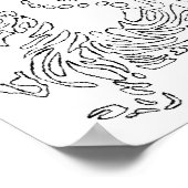 松濤館タイガーポスター ポスター (角)