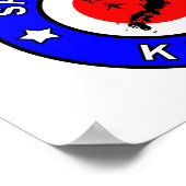 松濤館空手 ポスター (角)