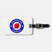 松濤館空手 ラゲッジタグ (正面横)