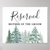 松灯籠植物保存標識 ポスター (正面)