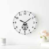 松竹うめ ラージ壁時計 (ホーム)