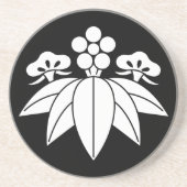 松竹梅竜胆 コースター (正面)