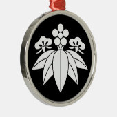 松竹梅竜胆 メタルオーナメント (右)