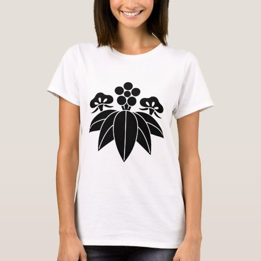 松竹梅竜胆 Tシャツ (正面)