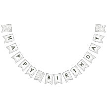 松紙吹雪水色ドット文房旗