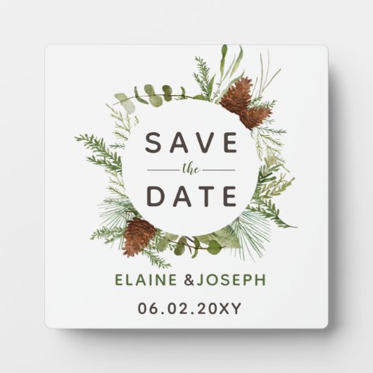 松素朴のコーンウェディングを保存 フォトプラーク (正面)