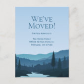 松素朴の木の山林 ポストカード (正面)