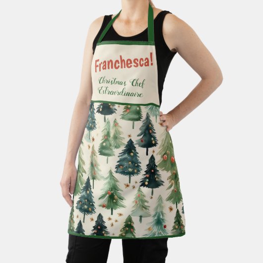 松素朴木クリスマスエプロン エプロン (インサイチュ)