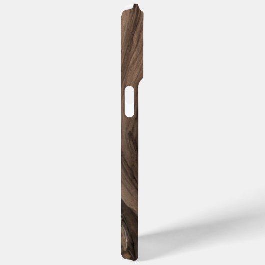 松素朴木結び目のテクスチャのクローズアップ写真 Case-Mate iPhoneケース (裏面 / 右)