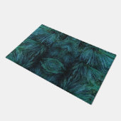 松素朴材 |松の森 |緑の針葉樹 ドアマット (アングル)