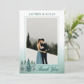松素朴林ありがとうご結婚ざう サンキューカード (スタンド正面)