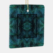 松素朴林の緑常緑樹 セラミックオーナメント (右)