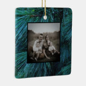 松素朴林の緑常緑樹 セラミックオーナメント (右)