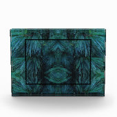 松素朴林の緑常緑樹 フォトブロック (正面)