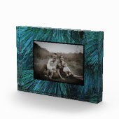 松素朴林の緑常緑樹 フォトブロック (右)