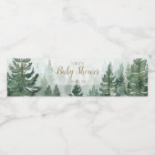 松素朴林の赤ちゃんシャワー ペットボトルラベル (シングルラベル)