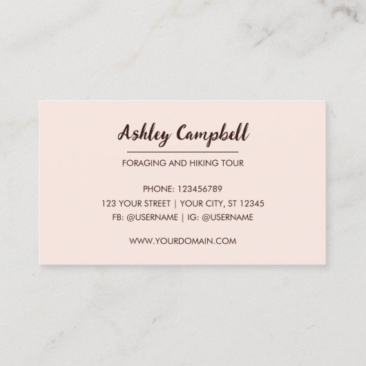 松素朴林・山商カード 名刺 (裏面)