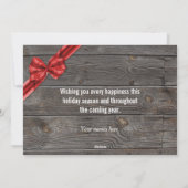 松素朴歯科フォトビジネス挨拶 シーズンカード (裏面)