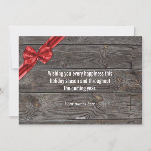 松素朴歯科フォトビジネス挨拶 シーズンカード (裏面)