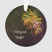 松素朴錐 オーナメント (正面)