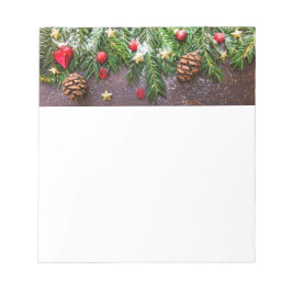 松素朴雪のクリスマステーブル ノートパッド