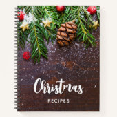 松素朴雪のクリスマステーブル ノートブック (正面)