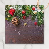 松素朴雪のクリスマステーブル フェイバータグ (裏面)