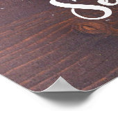 松素朴雪のクリスマステーブル ポスター (角)