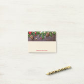 松素朴雪のクリスマステーブル ポストイット (デスク上)