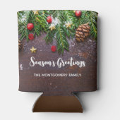 松素朴雪のクリスマステーブル 缶クーラー (裏面)