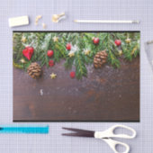 松素朴雪のクリスマステーブル 薄葉紙 (クラフト)